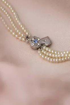 Parijs Parels Kristal Ketting