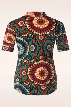 Patty Torini Blouse In Evening Blauw