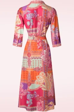 Paula Polo Jurk In Oranje