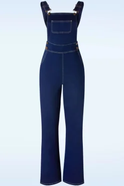Penny Playsuit In Denimblauw