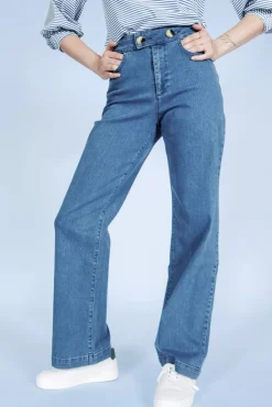 Perfect Playlist Broek In Middel Blauw