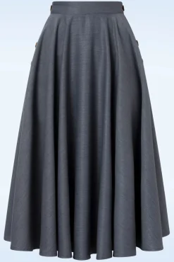 Polly May Swingrok In Blauw