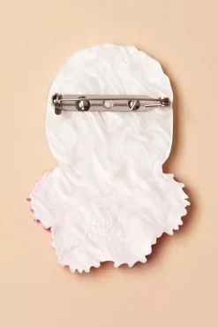 Pretty In Pom Poms Iris Broche