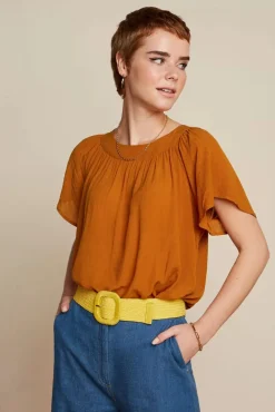 Raffia Riem In Zonnig Geel