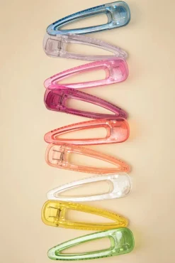 Rainbow Haarclips Set Van 9