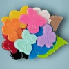 Rainbow Heartfelt Hydrangea Broche