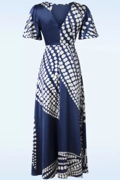 Rene Jurk In Blauw En Creme