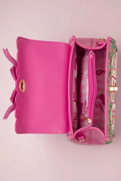 Ribbons And Bows Haberdashery Mini Handtas In Roze