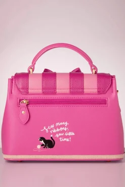 Ribbons And Bows Haberdashery Mini Handtas In Roze