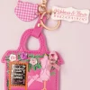 Ribbons And Bows Haberdashery Sleutelhanger In Roze