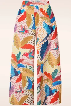 Rio Tropical Flare Pantalon In Multi