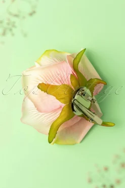 Scented Love Flower Haarclip In Blush