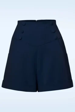 Schattig Als Een Knoopshort In Marineblauw