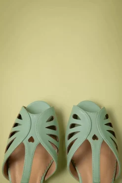 Secret Love Ballerina's In Mintgroen