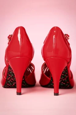 Secret Love-Sandalen In Lippenstiftrood