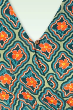 Shalala Tralala Jurk In Flower Mirror Of Joy