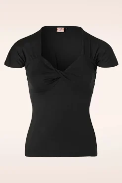 She Who Dares-Topje In Zwart