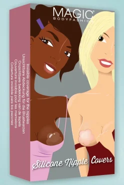 Siliconen Tepelloze Covers In Latte