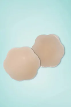 Siliconen Tepelloze Covers In Latte