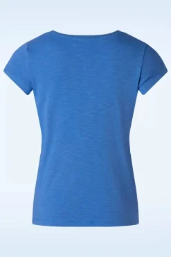 Sisterhood T-Shirt In Krachtig Blauw
