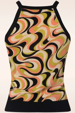 Sofie Manic Top In Spring Geel