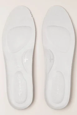 Steffi Lederen Sneakers In Wit