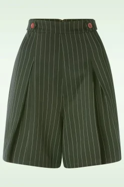 Stripe Sail Short In Groen