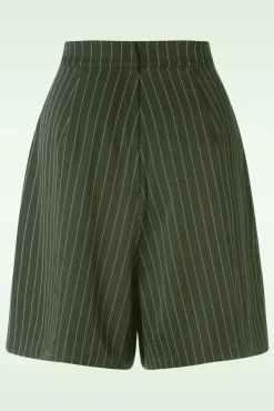 Stripe Sail Short In Groen