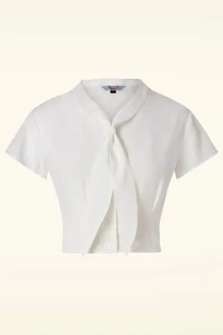 Summer Ahoy Blouse In Wit