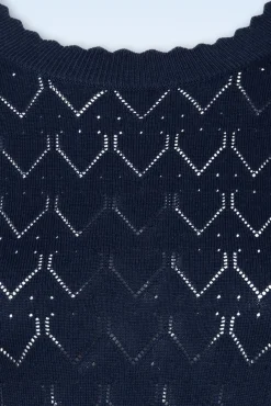 Sweet Gardina Trui In Marineblauw