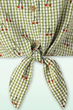 Sweet Pea Blouse In Groen