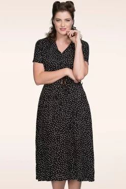Swingjurk Met Stippen In Zwart