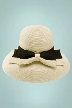 Tara Hoed In Naturel En Zwart