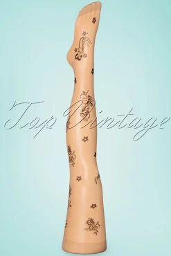 Tattoo Sailor Girl Panty In Neutraal