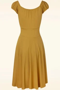 Tessy Swingjurk In Mosterdgeel