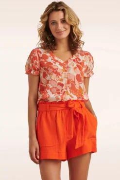 Tetra Short In Oranje