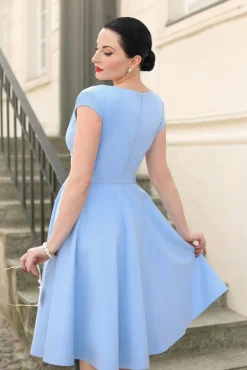 The Jane Swing Jurk In Luchtblauw