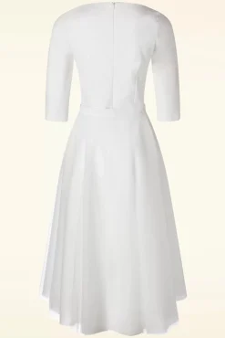 The Patrizia Pencil Jurk In Wit