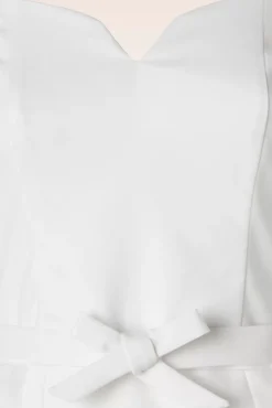 The Patrizia Pencil Jurk In Wit