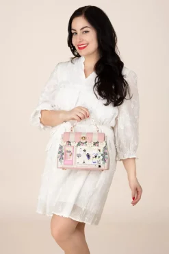 The Wedding Shop Mini Grace Handtas In Champagne