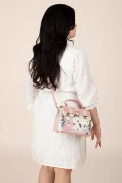 The Wedding Shop Mini Grace Handtas In Champagne