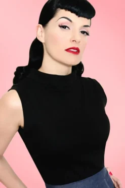 Trixie-Topje In Zwart