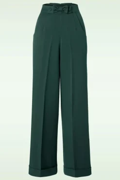 Verborgen Broek In Groenblauw