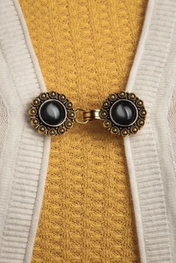 Vestclips In Goud En Zwart