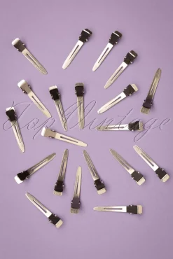 Vintage Haarstyling: Starlett Single Prong Pin Curl Clips