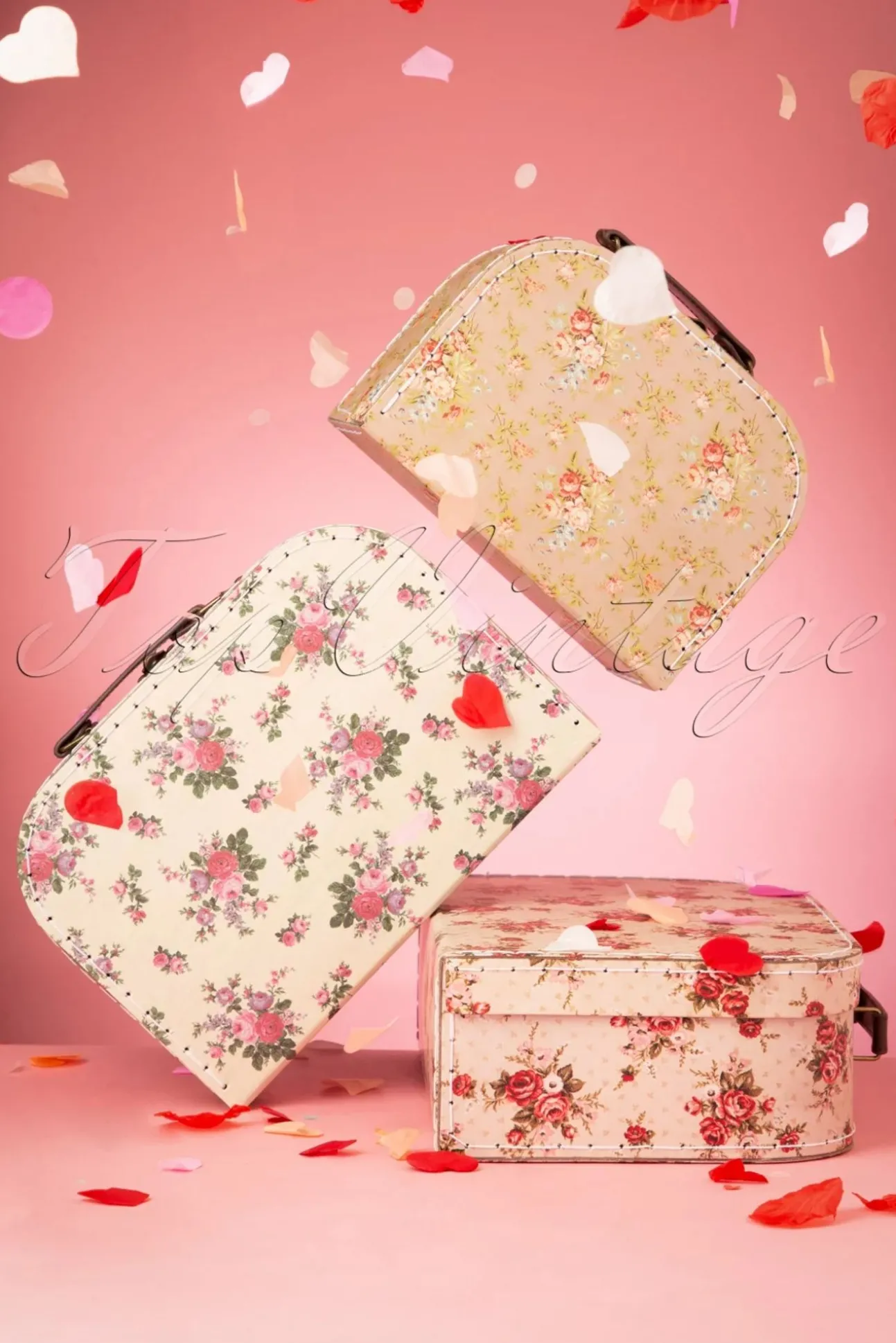 Vintage Rose Kofferset