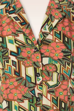 Violante Jurk Ryder In Langoustine Oranje