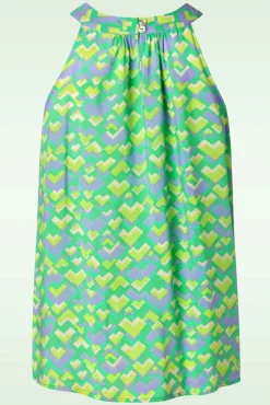 Virna Cocktail Top In Simply Groen