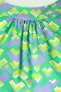 Virna Cocktail Top In Simply Groen