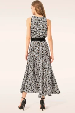 Willow Maxi Jurk In Zwart